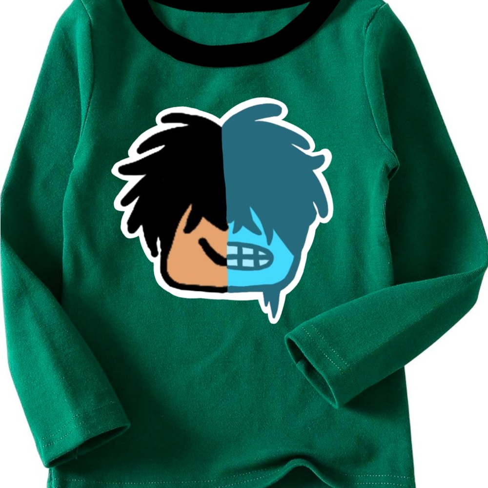 Roblox Kids Green Graphic Sweater Boys
